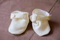 Baby shoes for baptize