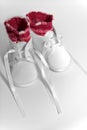 Baby Shoes with Socks Royalty Free Stock Photo