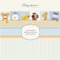 Baby shower announcement Royalty Free Stock Photo