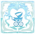 Baby shower - Its a boy Royalty Free Stock Photo