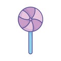 Baby shower swwet lollipop icon