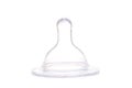 Baby Silicone Nipple Isolated On White Royalty Free Stock Photo