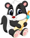 Baby skunk cartoon