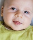 Baby smiling Royalty Free Stock Photo