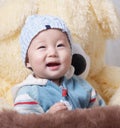 Baby smiling Royalty Free Stock Photo