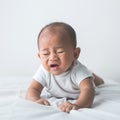 baby sneezing Royalty Free Stock Photo