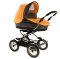 Baby stroller Royalty Free Stock Photo