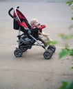 Baby in stroller