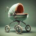 Baby Stroller. Generative AI