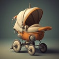 Baby Stroller. Generative AI