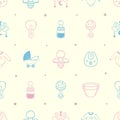 Baby stuff Background Pattern