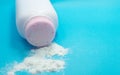 Baby talcum powder container Royalty Free Stock Photo