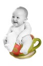 Un bambino tazza per il tè 