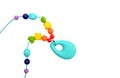 Baby teething necklace