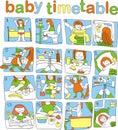 Baby timetable