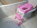 baby toilet seat pink for girl learning