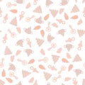 Baby toy seamless pattern. Royalty Free Stock Photo