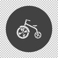 Baby trike icon