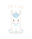 Baby unicorn boy