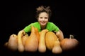 Baby Vitamins Pumpkin Farmer Harvest Fall Health