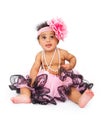 Baby Wearing Headband and Tutu