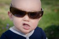 Baby Wearing Sunglasses