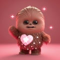 Baby wookie sharing the love and smiles Royalty Free Stock Photo