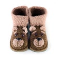 Baby woolen booties