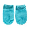 Baby woolen mittens