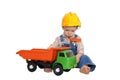 Baby worker Royalty Free Stock Photo