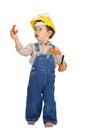 Baby worker Royalty Free Stock Photo