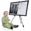 Baby X-Ray Tech Royalty Free Stock Photo