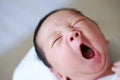 Baby Yawn Royalty Free Stock Photo