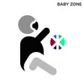 Baby zone icon