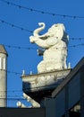 Babylon Court Elephants at Hollywood and Highland Center Hollywood California