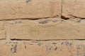 Engraved Brick in Babylonian Cuneiform Script Royalty Free Stock Photo