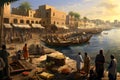 Babylonian Life by the Euphrates: A Glimpse of Ancient Riverside Activities