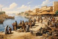 Babylonian Life by the Euphrates: A Glimpse of Ancient Riverside Activities