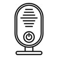 Babyphone icon outline vector. Radio monitor Royalty Free Stock Photo