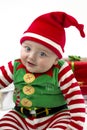 Babys First Christmas Royalty Free Stock Photo