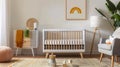 Babys Room With Crib, Chair, and Rug