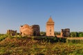 Bac Medieval Fortress in Evening Light Royalty Free Stock Photo