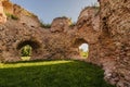 Bac Medieval Fortress Wall Ruins Royalty Free Stock Photo