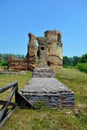 Ruins of old medieval fortress Bac, Serbia