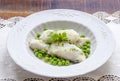 Bacalao al pil pil Royalty Free Stock Photo