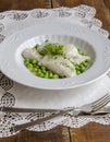 Bacalao al pil pil Royalty Free Stock Photo