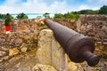 Bacalar San Felipe fort Quintana Roo Mexico Royalty Free Stock Photo