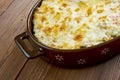 Bacalhau com natas Royalty Free Stock Photo