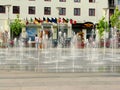 Bacau city center Royalty Free Stock Photo