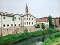 The Bacchiglione river in Vicenza